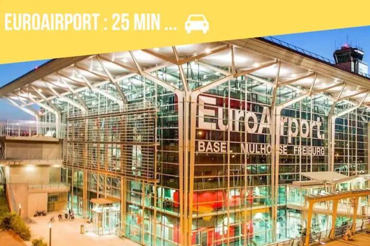 Super Appartement - Centre-Ville Mulhouse 4Pers Zewnętrze zdjęcie